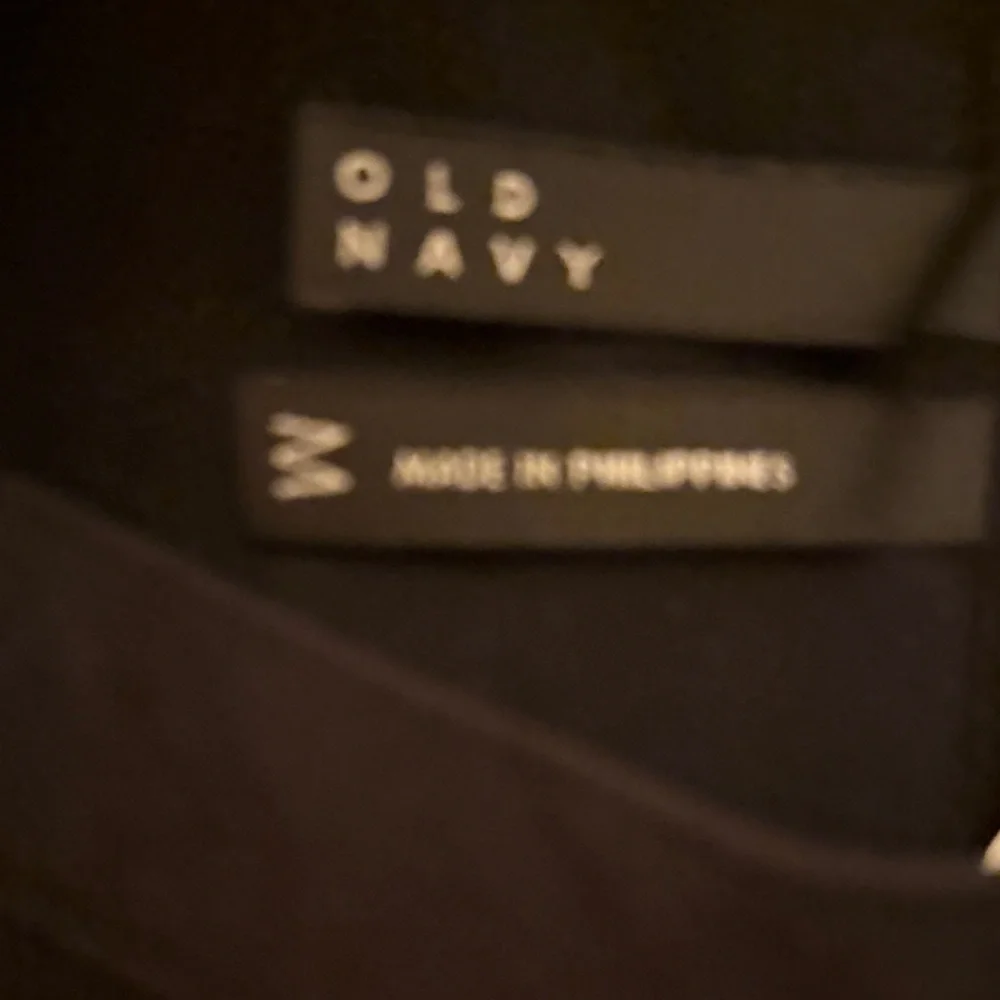 Old Navy Black Button-Up Top - Picture 4 of 4